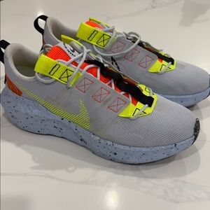 Nike Neon Sneakers - White and Neon Yellow